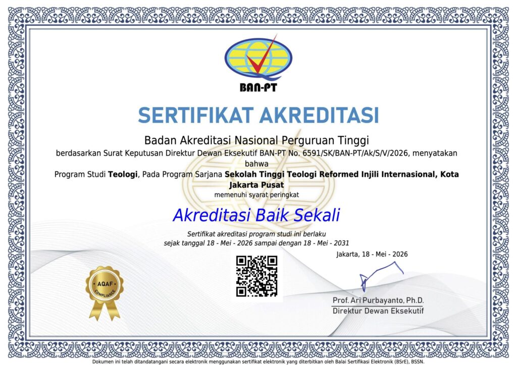 Sertifikat Akreditasi Akreditasi Program Sarjana